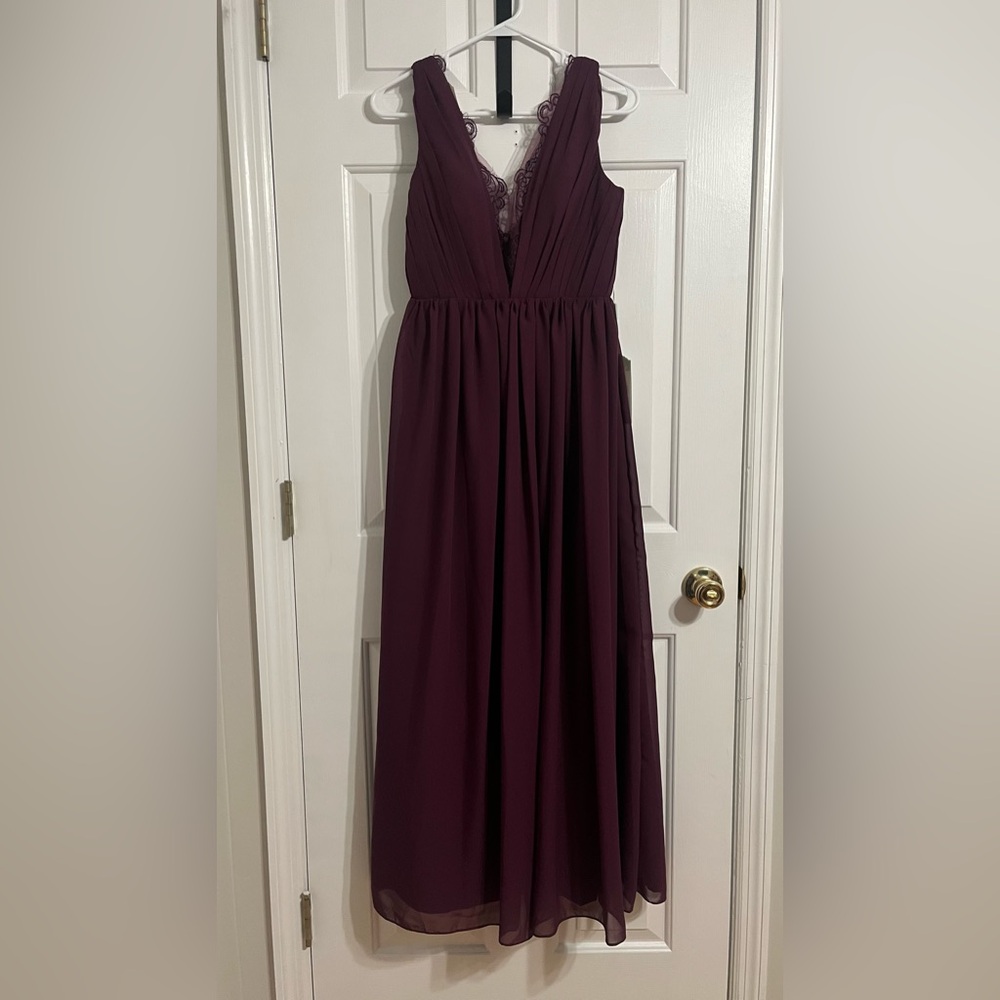NWT Renz Purple Bridesmaid Gown Lavender